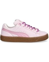 PUMA - Baskets Percées En Daim - Lyst