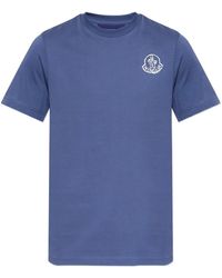 Moncler - Logo-Print Short-Sleeve T-Shirt - Lyst