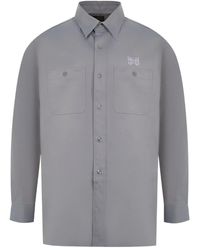 Needles - Buttoned Pocket Shirt - Lyst