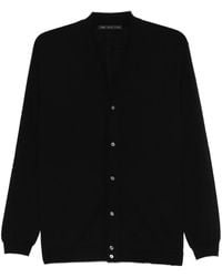 Low Brand - Merino Wool Cardigan - Lyst