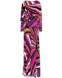 Emilio Pucci - ロングドレス - Lyst