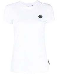 Philipp Plein - Sexy Pure Stretch-cotton T-shirt - Lyst