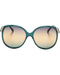 Chloé - Round-Frame Sunglasses - Lyst