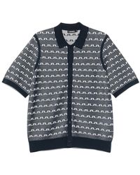 J.Lindeberg - Rolando Overhemd Met Logo-Jacquard - Lyst