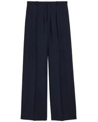 Jil Sander - Wool Canvas Trousers - Lyst