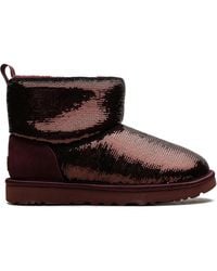 UGG - Classic Mini Mirror Ball "Wild Grape" Boots - Lyst