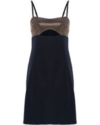 MICHAEL Michael Kors - Thin Straps Mini Dress - Lyst