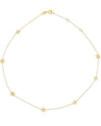 Tory Burch - Delicate Icon Necklace - Lyst