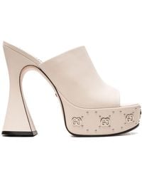 Gucci - Janaya Platform Slide Sandals Shoes - Lyst