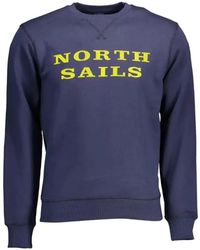North Sails - Crew-Neck Cotton Sweatshirt - Lyst