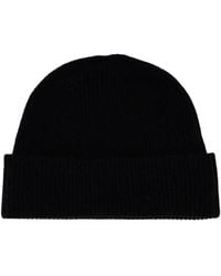 ZEGNA - Ribbed-Knit Cashmere Beanie Hat - Lyst