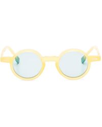 Kyme - Lupe Round-Frame Sunglasses - Lyst