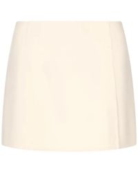 P.A.R.O.S.H. - High-Waisted A-Line Mini Skirt - Lyst