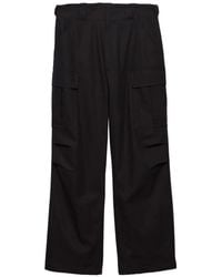 Prada - Cotton Pants - Lyst