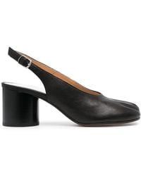 Maison Margiela - 60Mm Tabi Ankle Strap Pumps - Lyst