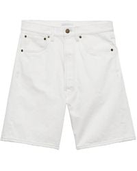 Prada - Old Denim Bermuda Shorts - Lyst