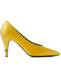 Versace - Escarpins Gianni 90 Mm En Satin - Lyst