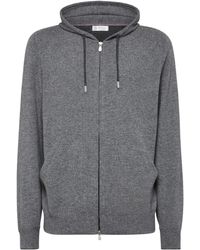 Brunello Cucinelli - Cashmere Hoodie - Lyst