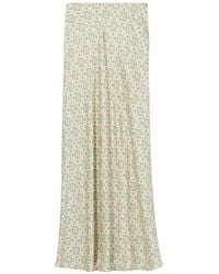 Claudie Pierlot - Flowy Printed Skirt - Lyst