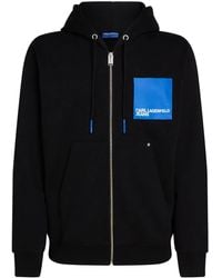 Karl Lagerfeld - Box Logo Kapuzenjacke - Lyst