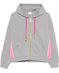 CASABLANCA - Zip Side Stripe Hooded Top - Lyst