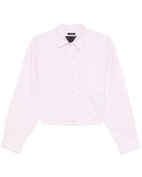 R13 - Split-Hem Buttoned Shirt - Lyst