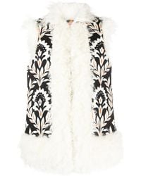 La DoubleJ - Chaleco Folk Con Estampado Floral - Lyst