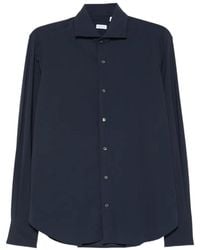 Orian - Spread-Collar Long-Sleeve Shirt - Lyst