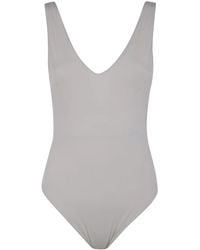 Entire studios - V-Neck Bodysuit - Lyst