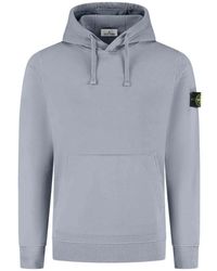 Stone Island - Compass-Patch Drawstring Hoodie - Lyst