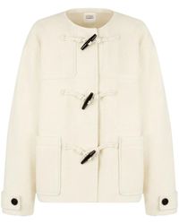 Studio Tomboy X - Toggle-Fastening Round Neck Jacket - Lyst