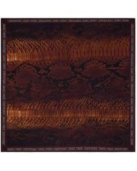 Jean Paul Gaultier - Python-Print Scarf - Lyst