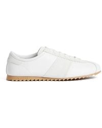 Sandro - Leather Suede Sneakers - Lyst