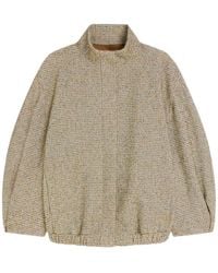 Dries Van Noten - Checked Bomber Jacket - Lyst