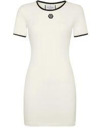Philipp Plein - Kleid aus Baumwollstretch - Lyst