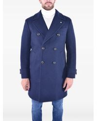 L.B.M. 1911 - Double-Breasted Wool Coat - Lyst