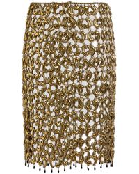 Etro - Rock Mit Durchsichtigen Paisley-Details - Lyst