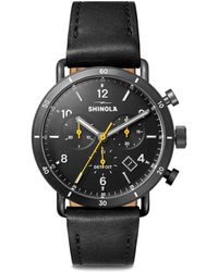 Shinola - Canfield Sport Chronograph 40Mm Watch - Lyst