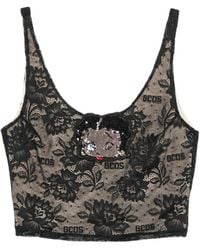 Gcds - X Betty Boop Sequined Lace Top - Lyst