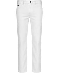 BOSS - Logo-Patch Jeans - Lyst