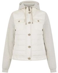 Moorer - Gefütterte Jacke Mit Knopfleiste - Lyst