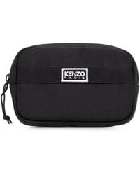 KENZO - Riñonera Con Parche Del Logo - Lyst