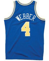 Mitchell & Ness - X Nba Swingman Golden State Warriors 93-94 Chris Webber Tanktop - Lyst
