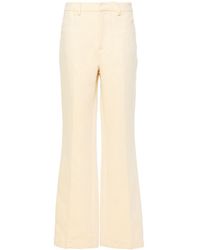 Zadig & Voltaire - Pistol Mid-rise Flared Trousers - Lyst