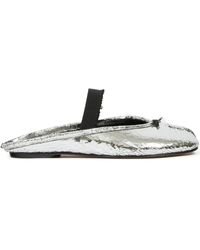 Maison Margiela - Tabi Leather Slip-On Mules - Lyst