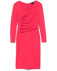 Emporio Armani - Short Dress - Lyst