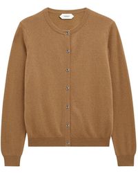Pringle of Scotland - Crew-Neck Cashmere Cardigan - Lyst
