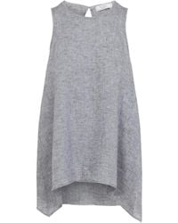 Peserico - Blouse Asymétrique À Ouverture Goutte D'Eau - Lyst
