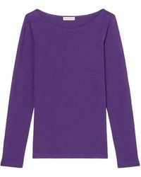 Marc O' Polo - Long-Sleeve Boat-Neck Top - Lyst