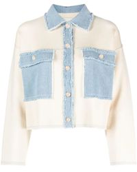 Sandro - Denim-Detail Jacket - Lyst